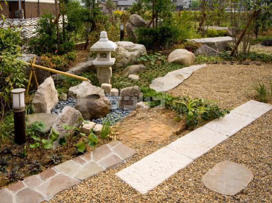 施工例 和風の庭デザイン 庭工事は姫路サンリブ 兵庫県たつの市